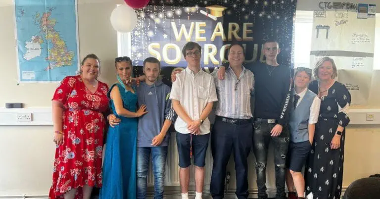 Career Development for Youth - Employers in Clacton Get Involved! 1 Our first Pre-Employment Graduates with Chairman Martin Kolton MBE and tutors Issy and Chloe