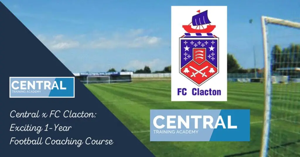 Football coaching course in Clacton-on-Sea with Central Training Academy and FC Clacton