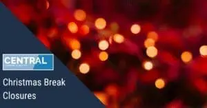 Christmas Break Closures for Central Training Academy