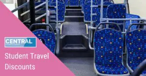 Student Travel Discounts - image of a bus