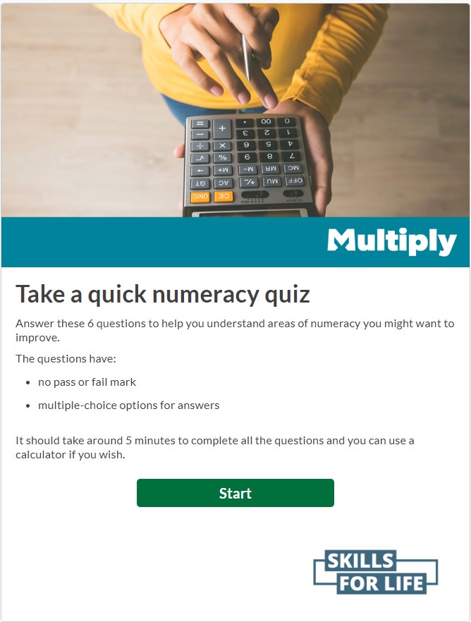 numeracy test